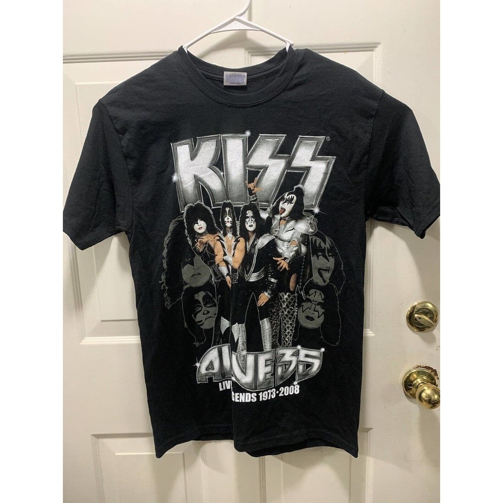KISS ALIVE 35 LIVING LEGENDS WORLD 2008 TOUR CONCERT T-SHIRT SIZE M